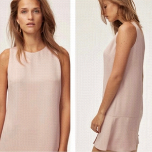 Aritzia babaton Arsha dress pink size 0
